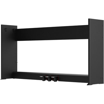 NU-X NPS-2 Digital Piano Stand in Black with 3 Pedals — view 3