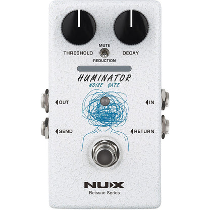 NU-X Huminator Analog Noise Reducer Pedal with Dual Modes and LED Indicator