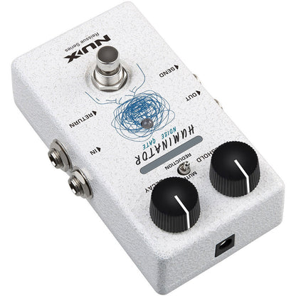 NU-X Huminator Analog Noise Reducer Pedal with Dual Modes and LED Indicator — view 5