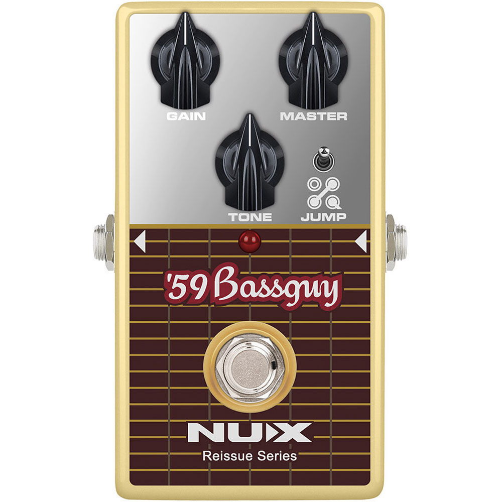 NU-X Reissue Series '59 Bassguy Overdrive Effects Pedal