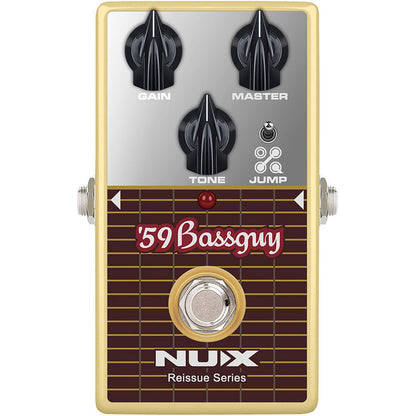 NU-X Reissue Series '59 Bassguy Overdrive Effects Pedal