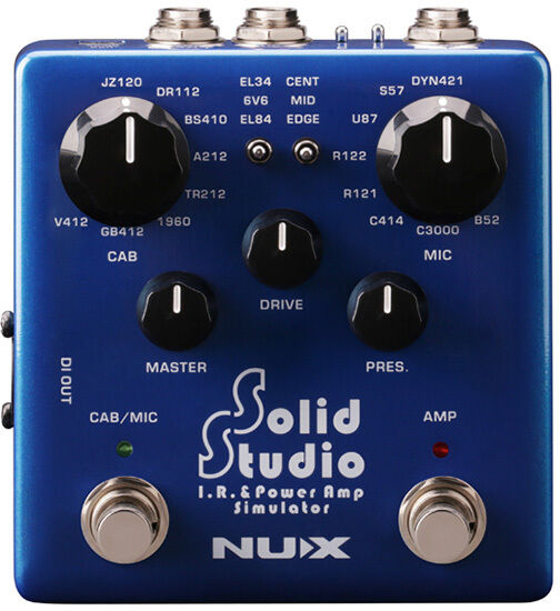 NU-X Verdugo Solid Studio IR & Power Amp Simulator