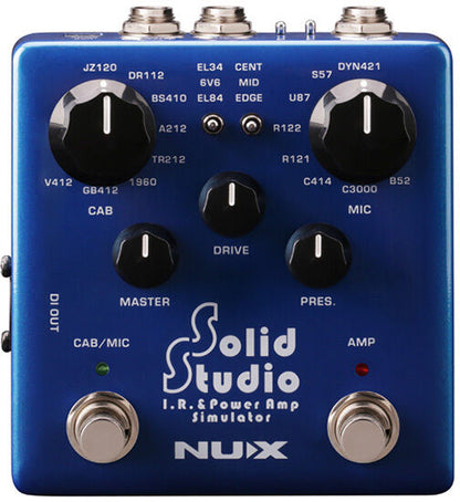 NU-X Verdugo Solid Studio IR & Power Amp Simulator