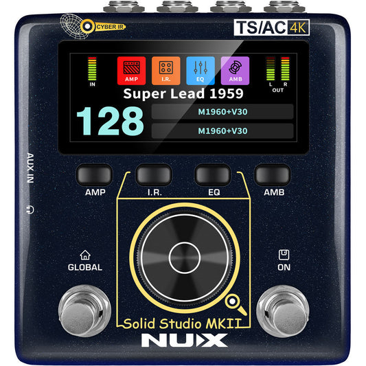NU-X Verdugo Series Solid Studio MKII Preamp and Power Amp Simulator with IR Loader
