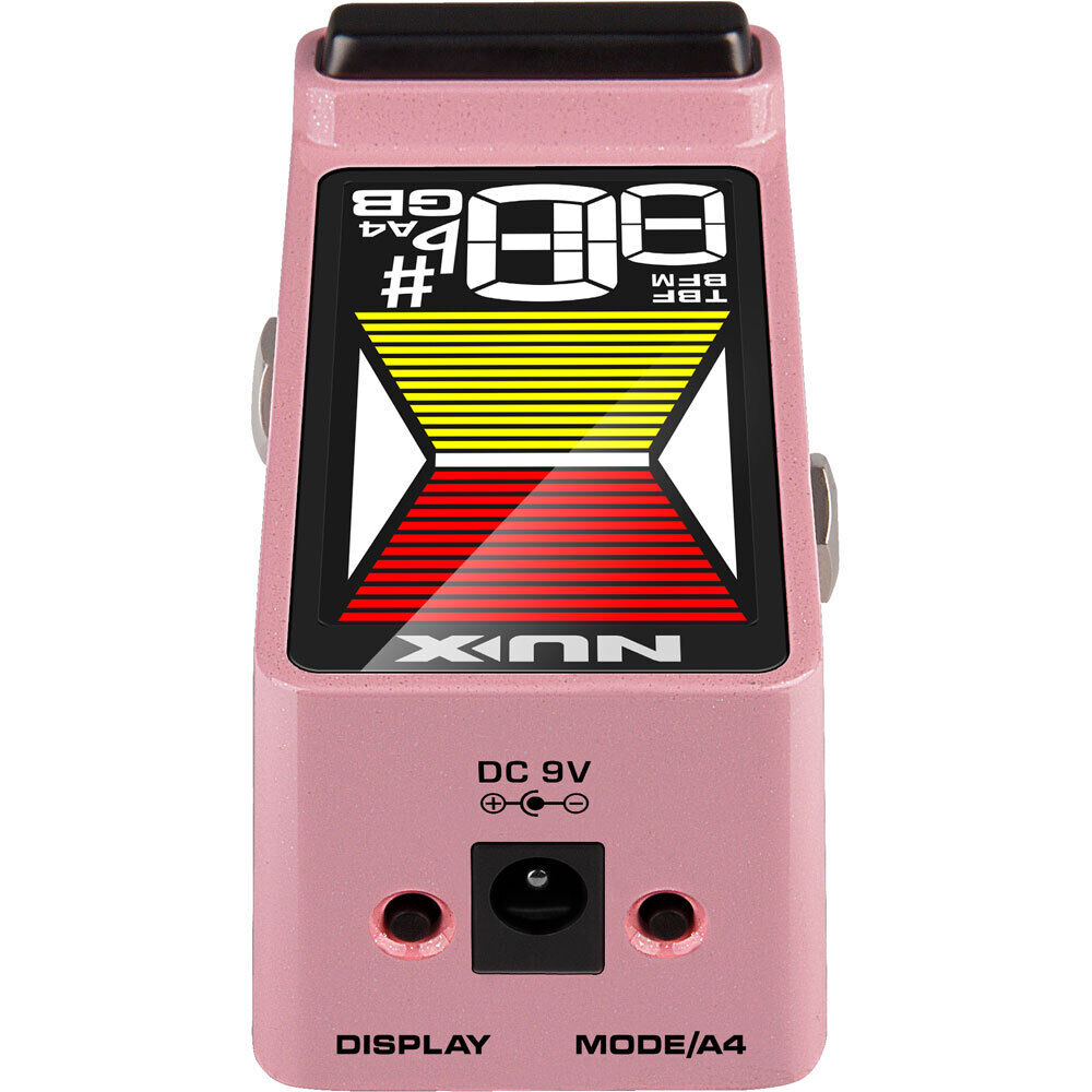 NU-X Mini Core Series MKII Flow Tune Mini Tuner Pedal - Pink — view 4