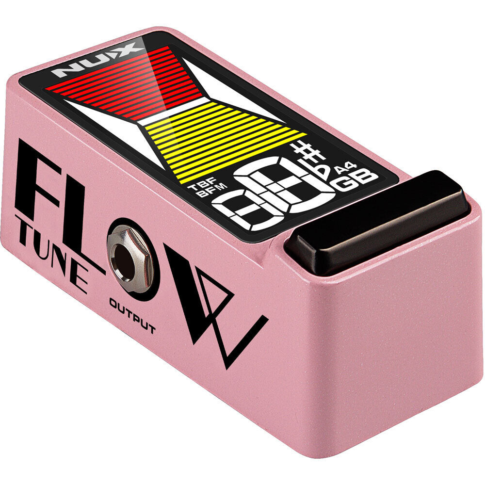NU-X Mini Core Series MKII Flow Tune Mini Tuner Pedal - Pink — view 5