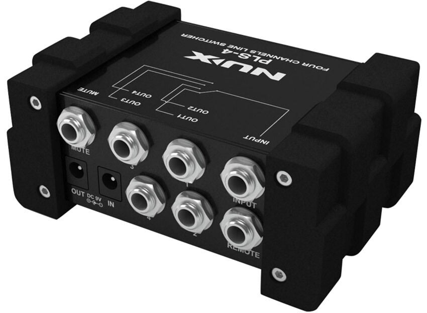 NU-X PLS-4 Mini 4-Channel Line Switcher