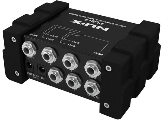 NU-X PLS-4 Mini 4-Channel Line Switcher