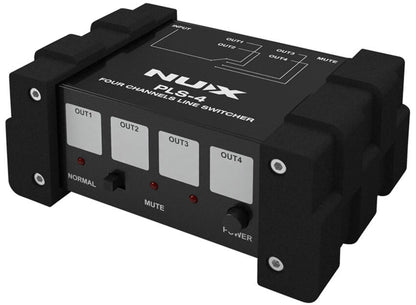 NU-X PLS-4 Mini 4-Channel Line Switcher — view 3