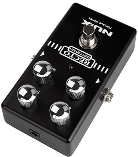 NU-X REC To Distortion Effects Pedal - Analog Circuit, Heavy Distortion, True-Bypass, EQ, 9V Power, Compact Size — view 6