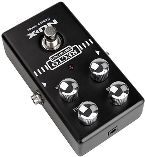 NU-X REC To Distortion Effects Pedal - Analog Circuit, Heavy Distortion, True-Bypass, EQ, 9V Power, Compact Size — view 5