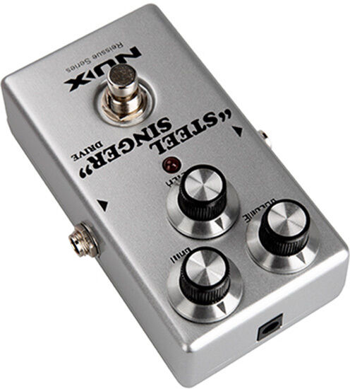 NU-X Steel Singer Drive Overdrive Effects Pedal — view 5