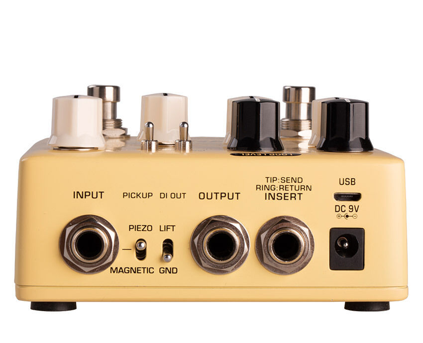 NU-X Verdugo Series Stageman Floor Acoustic Preamp & DI Pedal with Effects and Looper Function — view 2