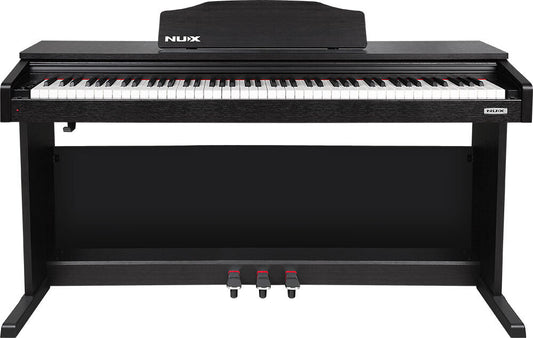 NU-X WK400 88-Key Digital Piano with Hammer-Action Keyboard and USB-MIDI in Black Finish