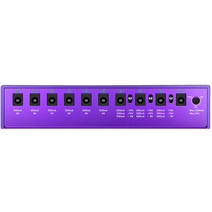 NU-X ZEUS Fully Isolated Power Supply with 10 Outputs and Cables — view 3