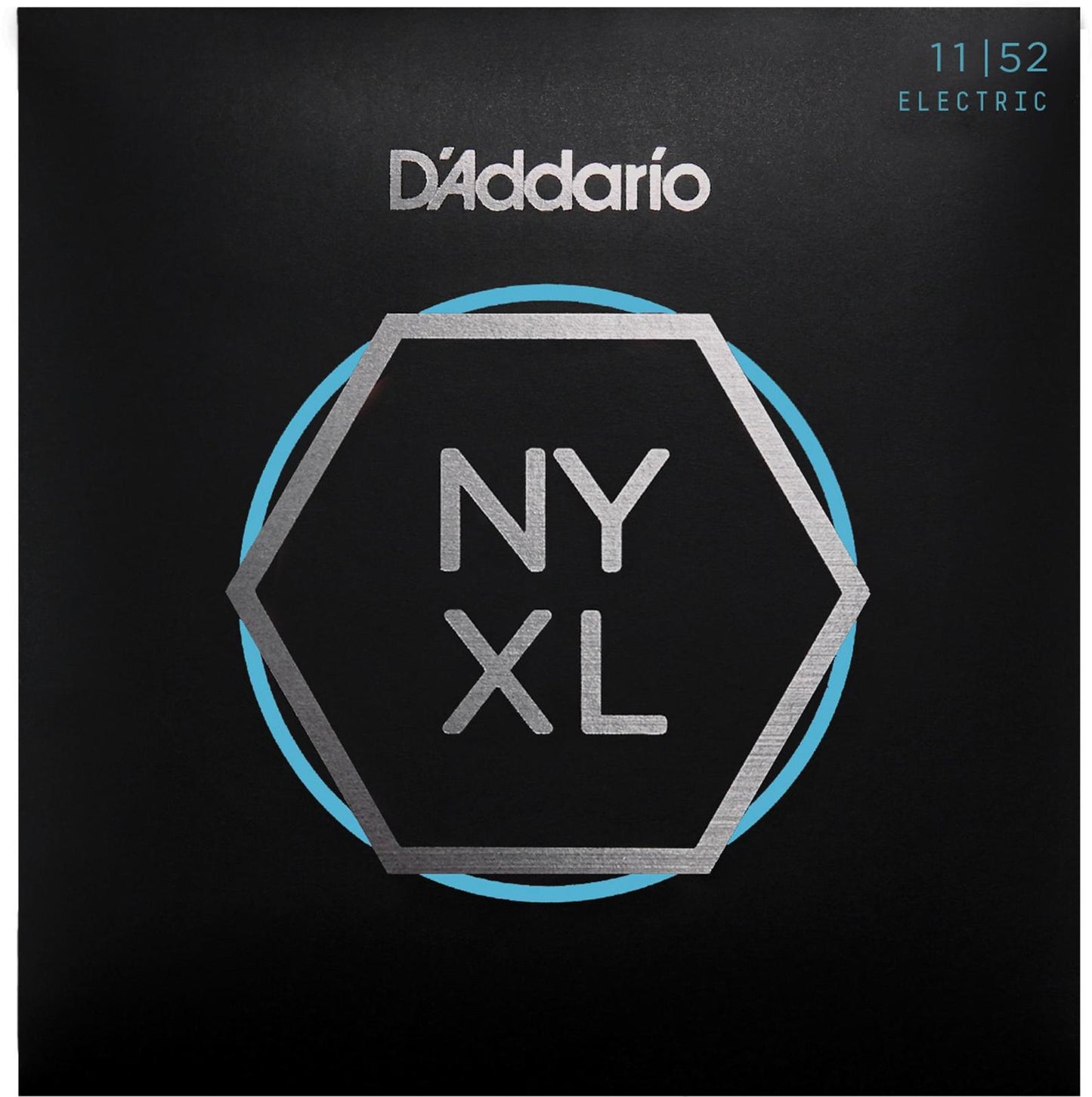 D'Addario NYXL1152 Nickel Wound Electric Guitar Strings, Medium Top - Heavy Bottom, 11-52