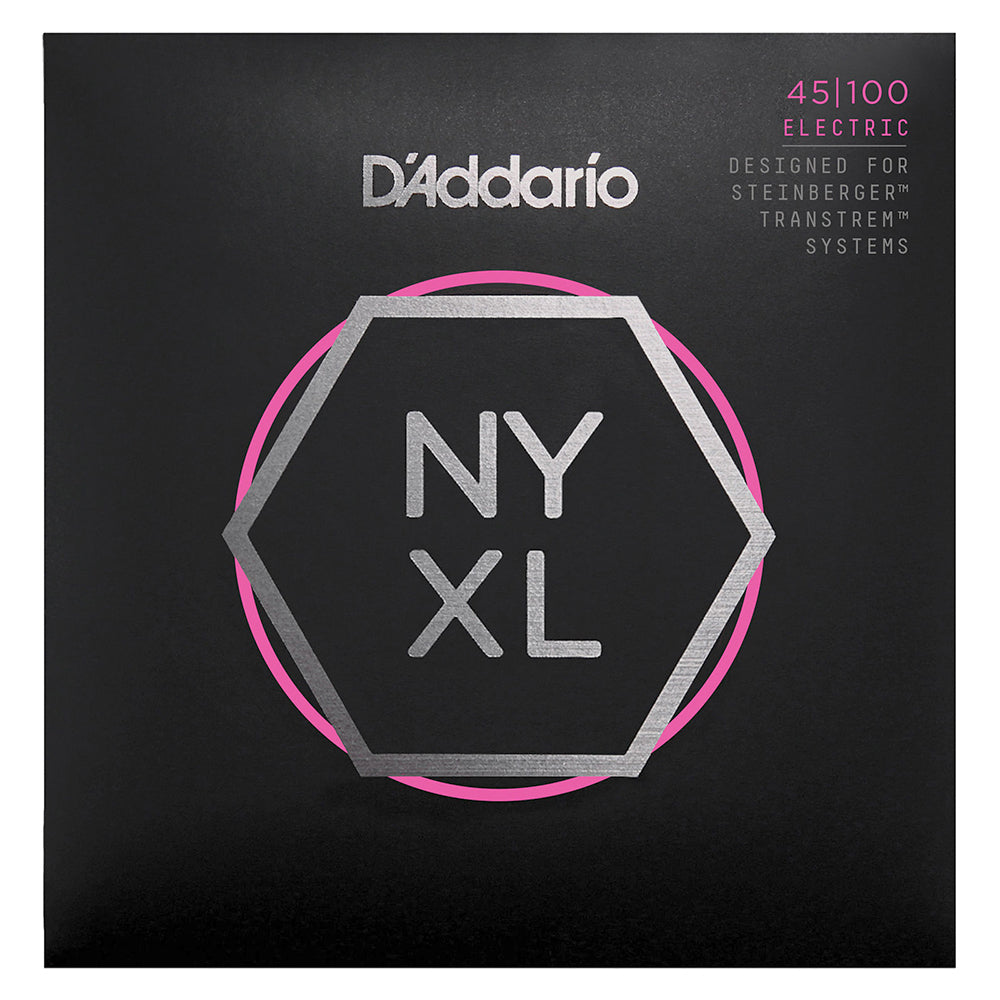 D'Addario NYXL Bass Strings 45-100 Double Ball End for Steinberger Bass