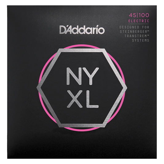 D'Addario NYXL Bass Strings 45-100 Double Ball End for Steinberger Bass