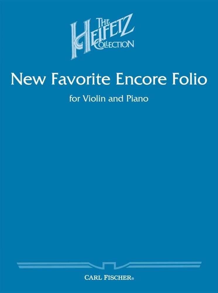 New Favorite Encore Folio for Violin and Piano by Carl Fischer, 136 Pages