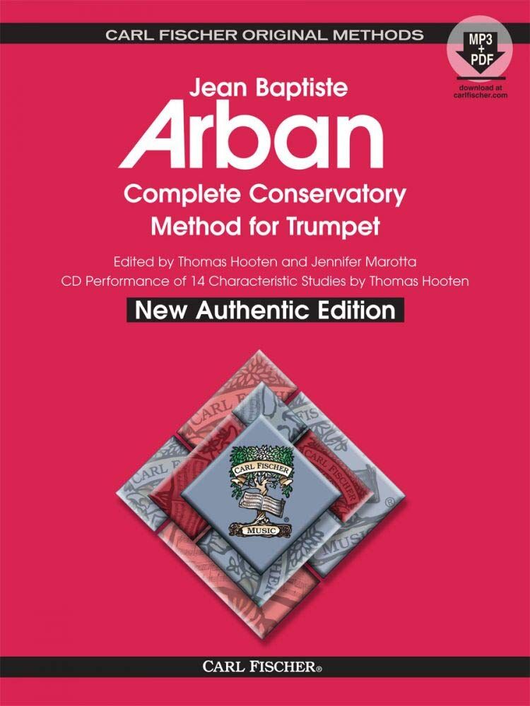 Complete Conservatory Method for Trumpet Bk/Cd Spiral Bound by Arban, Hooten, Marotta - Carl Fischer O21XSB