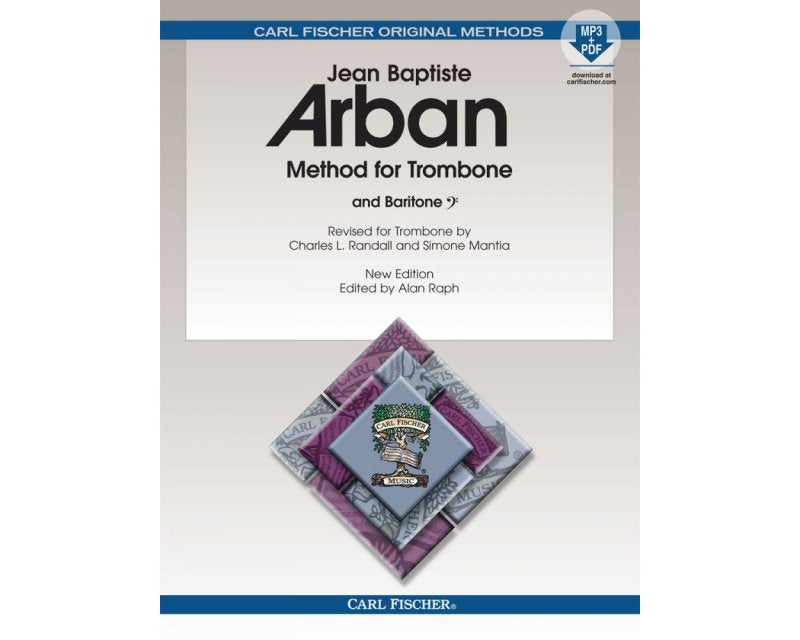Arban Method for Trombone — Book & Online Media, Spiral (Carl Fischer)