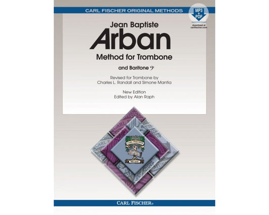 Arban Method for Trombone — Book & Online Media, Spiral (Carl Fischer)