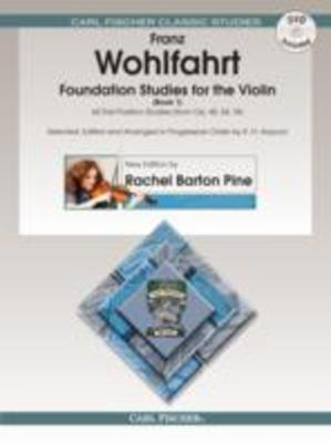 Foundation Studies for the Violin 1 Book/DVD by Rachel Barton Pine