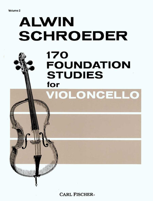 170 Foundation Studies for Cello Vol 2 - Cello Sheet Music