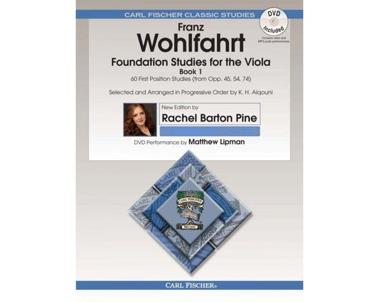 Wohlfahrt Foundation Studies for Viola - Book 1 with DVD and MP3 Tracks