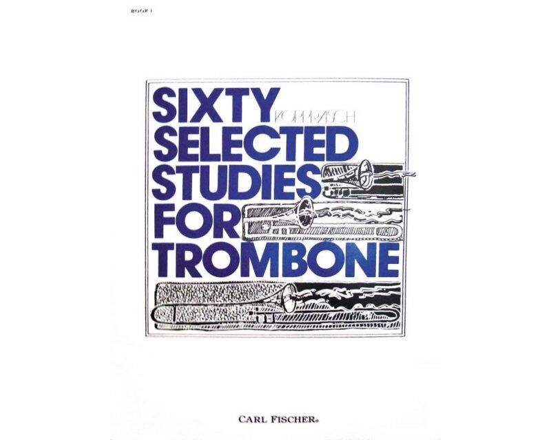 Kopprasch Sixty Selected Studies for Trombone Book 1 - 27 Pages