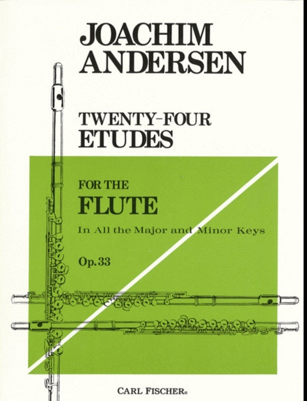 Studies 24 Op 33 Flute Solo Book