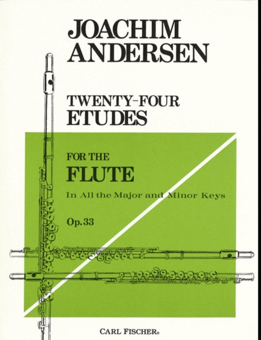 Studies 24 Op 33 Flute Solo Book
