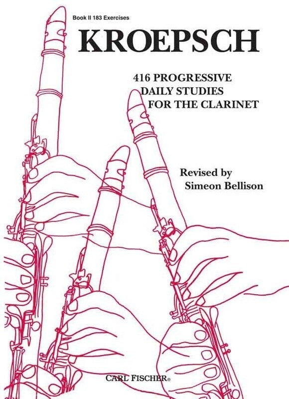Progressive Daily Studies 416 Book 2 clarinet (Softcover Book)