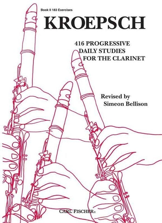 Progressive Daily Studies 416 Book 2 clarinet (Softcover Book)