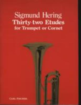 Hering 32 Etudes for Trumpet or Cornet Fischer O3226