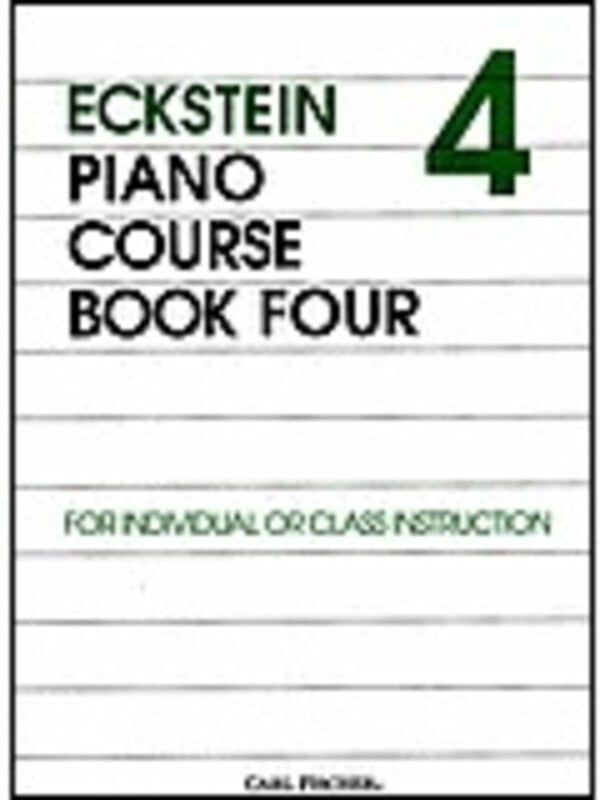 Piano Course Book 4 (Softcover Book)