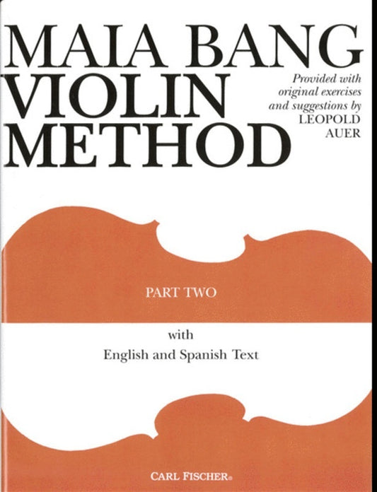 Maia Bang Violin Method Part 2 Book