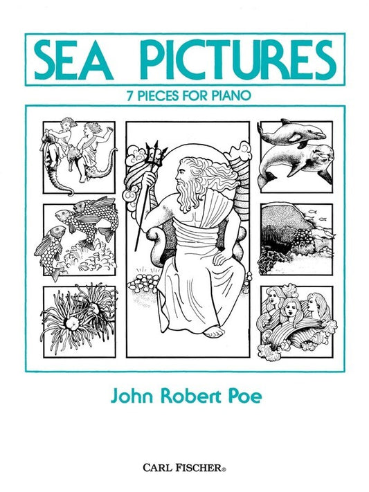 Poe - Sea Pictures 7 Pieces For Piano (Softcover Book)