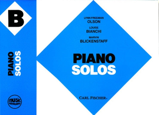 Piano Solos Book B Book