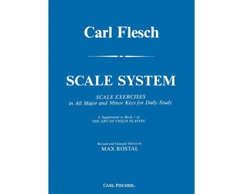 Flesch Scale System for Violin - Revised Edition by Max Rostal, 152 Pages
