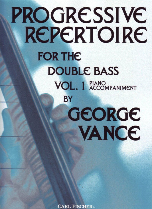 Progressive Repertoire for Double Bass Vol. 1 Piano Accompaniment