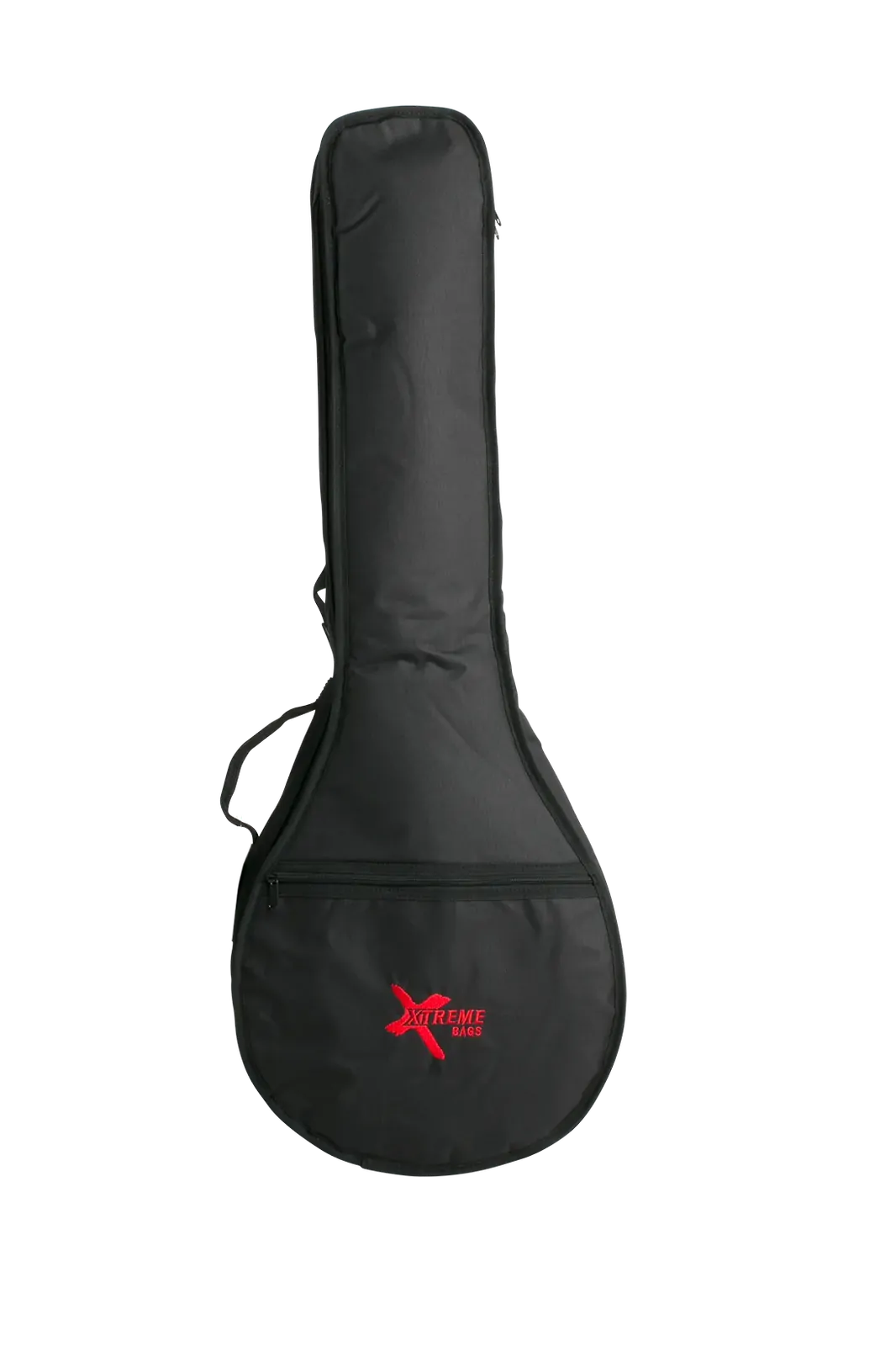CNB 5-String Banjo Gig Bag Black Waterproof Nylon with Padded Plush Lining