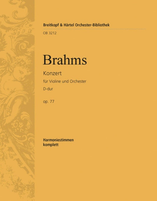 Violin Concerto Op 77 D Harmony Parts Book