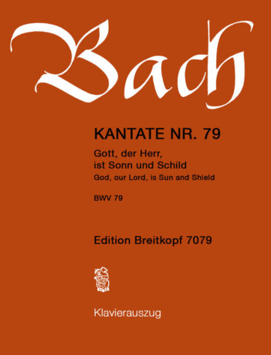 Bach - Cantata No 79 Organ Part Part (Organ)