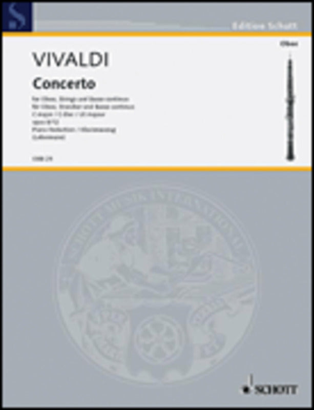 Concerto C Op 8 No 12 Rv 449 Ob/Piano Book