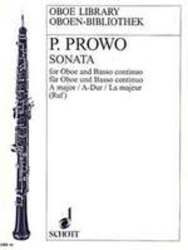 Sonata No 5 A Ed Ruf Oboe Piano Book