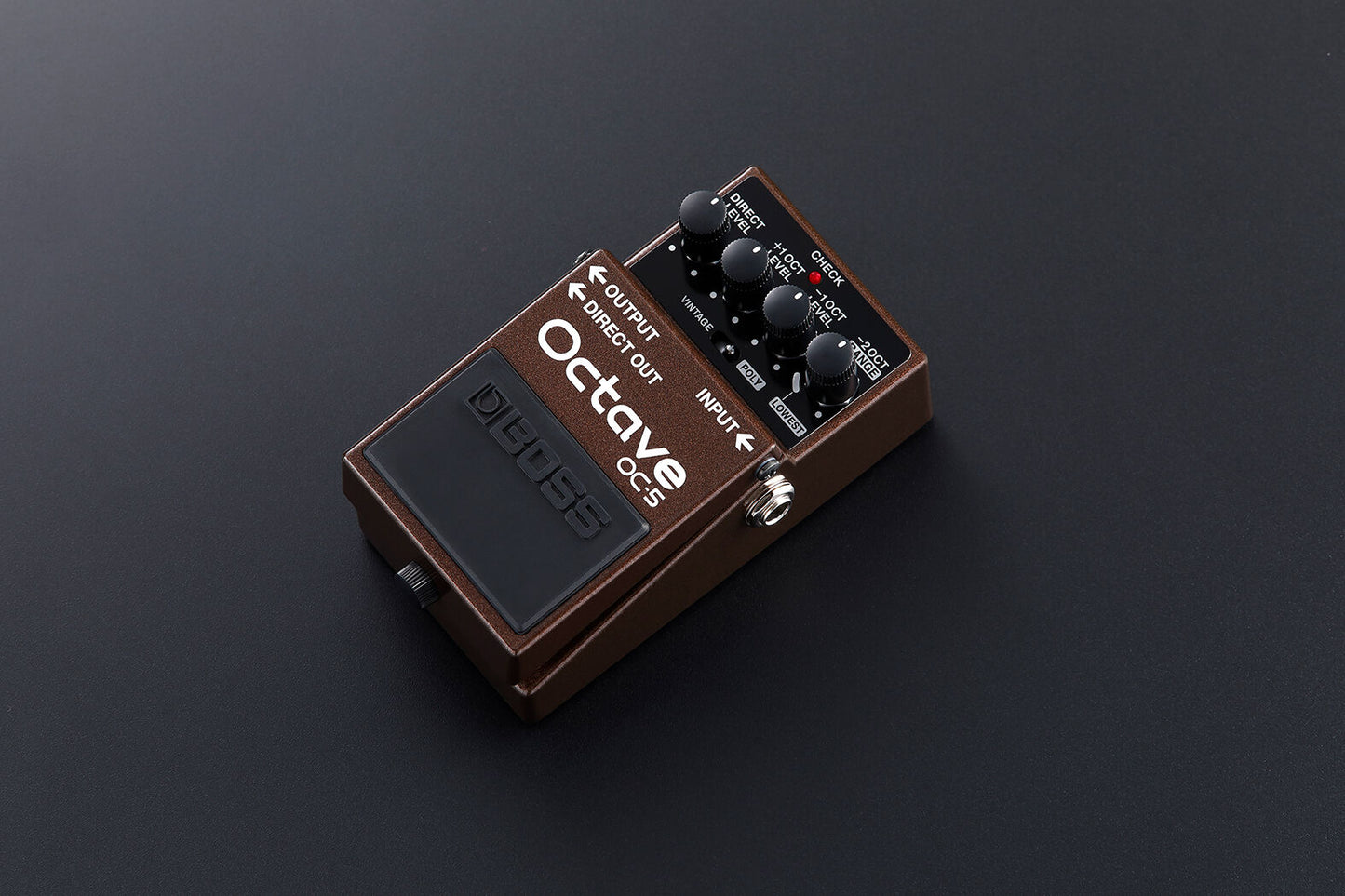 BOSS OC-5 Octave Pedal - Classic & Poly Modes, Advanced Tracking, Compact Design — view 2