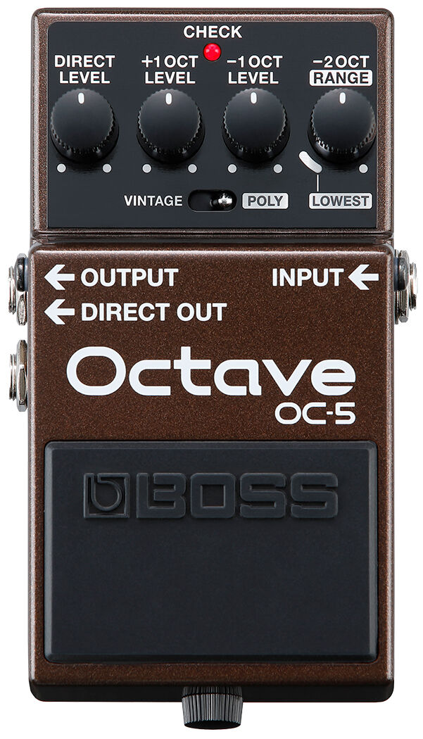 BOSS OC-5 Octave Pedal - Classic & Poly Modes, Advanced Tracking, Compact Design — view 4