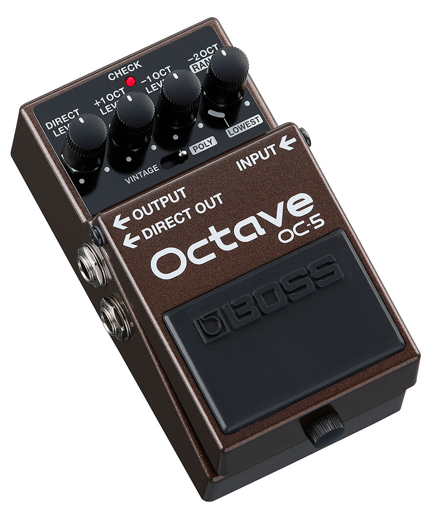 BOSS OC-5 Octave Pedal - Classic & Poly Modes, Advanced Tracking, Compact Design — view 3