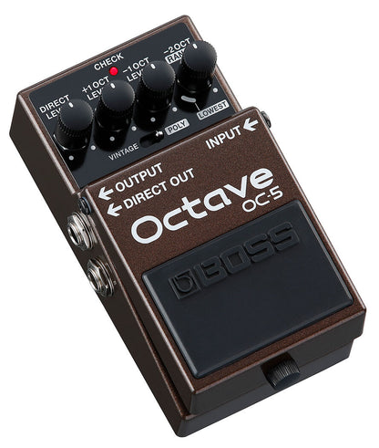BOSS OC-5 Octave Pedal - Classic & Poly Modes, Advanced Tracking, Compact Design — view 3